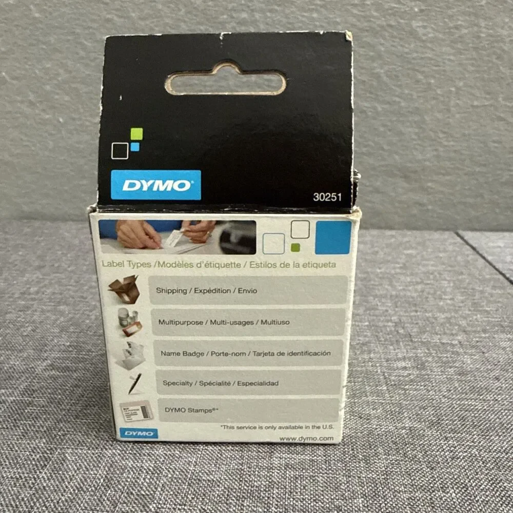 DYMO 30251 WHITE ADDRESS LABELS 1 1/8